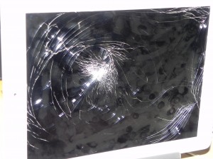 Smashed iPad